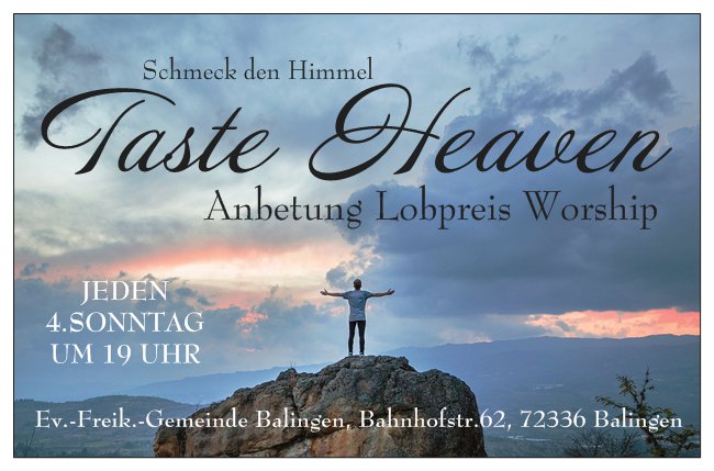 Taste Heaven neu